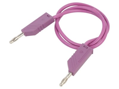 Cablu de măsurare 0,5m violet foto