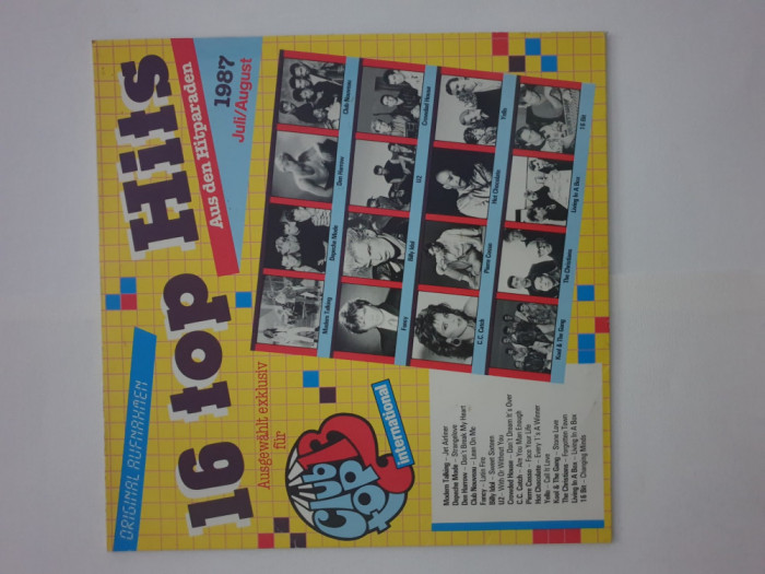 Club Top 13 (Aus den Hitparaden 1987 Iulie/August) Germania (Vinil)