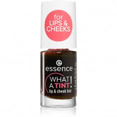 Essence WHAT A TINT! blush lichid și luciu de buze 4,9 ml