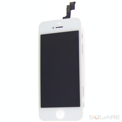 LCD iPhone 5S, iPhone SE, White Tianma (KLS) foto