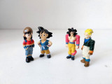 Lot 4 Figurine Dragon Ball, anime, plastic, 4cm, colectie
