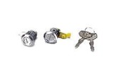 Set yale inchidere Toyota Corolla (E10), 1993-1997 Model AE110, cu chei, cu 2 butuci blocare usa, fata, stanga/dreapta, 69051/2-12460,
