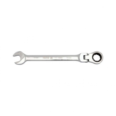 Cheie combinata articulata cu clichet 11 mm Yato YT-1677 foto