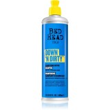 TIGI Down N&#039; Dirty Clarifying Detox Shampoo șampon detoxifiant pentru curățare pentru utilizarea de zi cu zi 400 ml