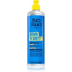 TIGI Down N&#039; Dirty Clarifying Detox Shampoo șampon detoxifiant pentru curățare pentru utilizarea de zi cu zi 400 ml