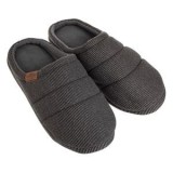 Papuci Slip-On Textil Gri cu Vinietă Maro pentru Barbati, CMCLASS