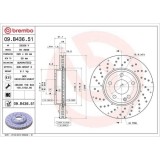 Set disc frana Mercedes Clasa A (W176) 06.12-05.18, B-Class Sports Tourer (W246 W242) 10.11-12.18, Cla Coupe (C117) 01.13-03.19, Cla Shooting Brake (