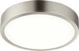 Plafoniera LED Globo Lighting Vitos, 15W, 4000K, alb, nichel, dimabil 3 trepte