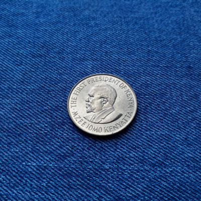 1c - 5 Cents 1978 Kenya / Ultimul an de batere / MZEE JOMO KENYATTA - centi foto