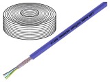 Cablu UNITRONIC&reg; BUS LD 2x2x0,22mm2 - Ecranat, PVC, pentru RS422/RS485