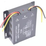 Convertor Auto 24V la 12V 10A 120W pentru Camion Rulota TIR