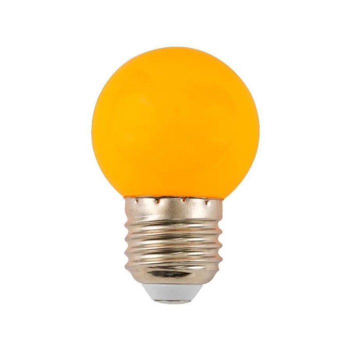 Bec LED, E27, 2W, Portocaliu ModernLight Concept