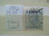 1903- Austria-Levant-Mi 45-st, Nestampilat