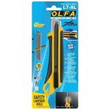 Cutter 18 mm, blocaj rotativ, comfort Grip x-Design, L-7/LBB, OLFA GartenVIP DiyLine