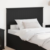 vidaXL Tăblie cap Stejar Negru 100 cm Lemn compozit 888452