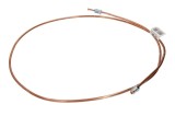 Conducta frana cupru cu niplu diametru 4,75 mm, filet exterior, Grosime perete 0,9 mm, filet M10x1/M12x1, lungime 1550 mm