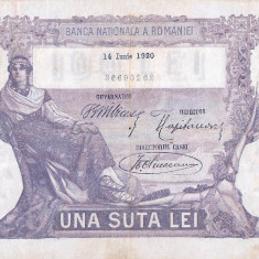 REPRODUCERE bancnota 100 lei14 iunie 1920 Romania