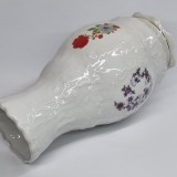 Vaza portelan romanesc vechi, vintage - ARPO - Curtea de Arges