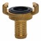Cupla rapida pentru furtun Topgarden 400401, 1&quot;, Alama