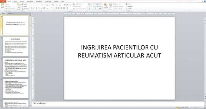 Lucrare De Licenta Amg Ingrijirea Pacientilor Cu Reumatism