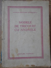 MODELE DE TRICOTAT CU ANDRELE - VIORICA BOCIORT STANESCU foto