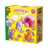 Cumpara ieftin Set plastilina SES Creative - Catelusi