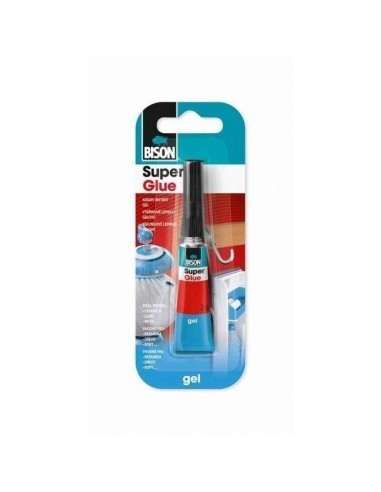 Adeziv instant cianoacrilat BISON Super Glue Gel, 2g