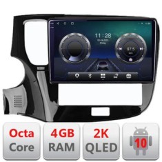 Navigatie Mitsubishi Oultander 2020- C-1230-20 Android Octa Core Ecran 2K QLED GPS 4G 4+32GB 360 kit-1230-20+EDT-E410-2K CarStore Technology foto