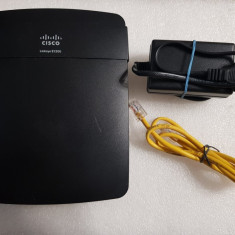 Router Wireless Linksys E1200, N 300 Mbps, 4 x 10/100 Mbps - poze reale