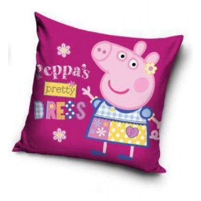 Fata de perna Purcelusa Peppa Pig 40x40 cm, 100% Poliester foto