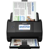 Scanner Epson WorkForce ES-580W, Format A4, Retea, Wi-Fi, negru