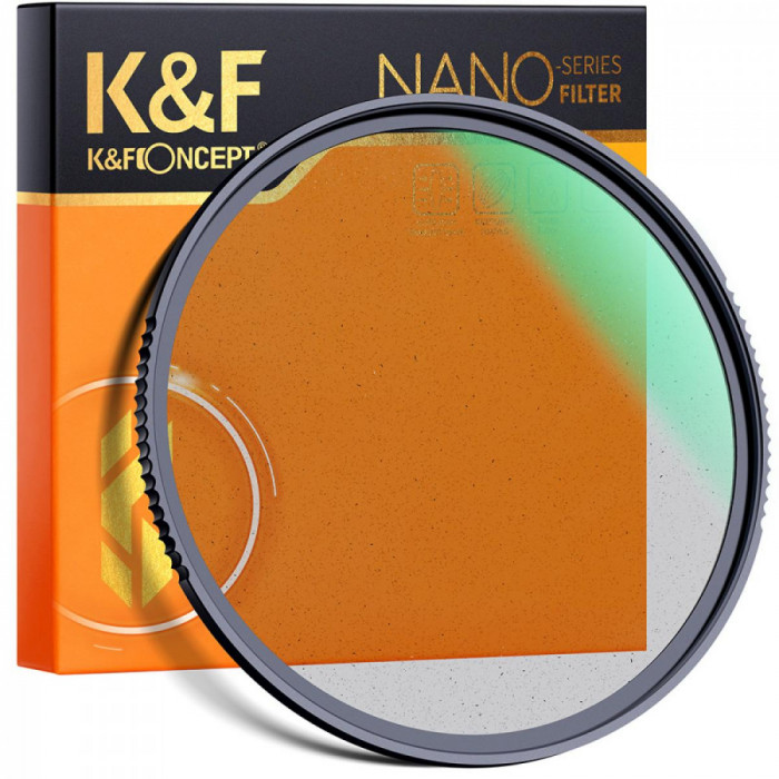 Filtru K&amp;F Concept Black Mist 1/1 Special Effect Ulra-Clear Nano-X 52mm KF01.1688