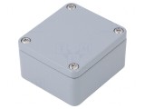 Carcasă Universală Aluminiu KLIPPON K01 58x64x34mm RAL7001