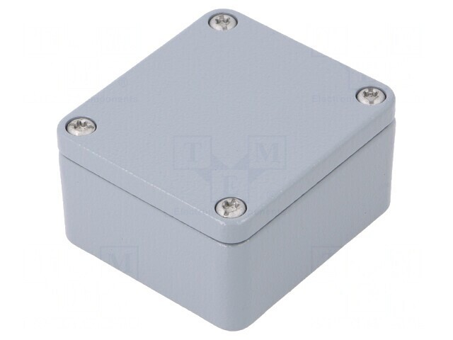 Carcasă Universală Aluminiu KLIPPON K01 58x64x34mm RAL7001