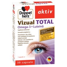 Supliment alimentar DOPPELHERZ AKTIV VIZUAL TOTAL, 30 capsule