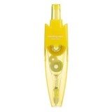 Bandă corectoare galbenă, 6m x 5mm, cu aplicator, CMCLASS
