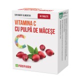 VITAMINA C+PULPA MACESE 30CPS, QUANTUM PHARM