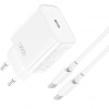 Incarcator Retea Cu Cablu USB-C XO Design CE15, 20W, 3A, 1 x USB-C, Alb
