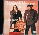 Grandmaster Mele-Mel &amp; Scorpio &lrm;&ndash; Right Now NM / NM cd hip hop Edel Europa 1997 Limited Edition