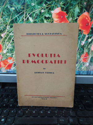 Evolutia democrației Serban Voinea conferinta Bucuresti 1945 200 foto