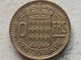 MONACO-10 FRANCS 1951