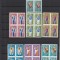 ROMANIA 1980 LP 1021 UNIFORME MILITARE ROMANESTI BLOCURI 4 TIMBRE MNH