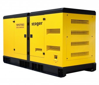 Stager YDY275S3 Generator silent, diesel, 275kVA foto