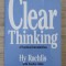 Hyman Ruchlis - Clear thinking. A practical introduction