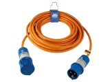 Prelungitor alimentare AS SCHWABE 10m 3G2,5mm&sup2; 16A portocaliu cod 62432