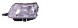Far Citroen Saxo 03.1996-09.1999 TYC partea Stanga, tip bec H4, reglaj manual/ electric