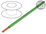 Cablu BQ CABLE H05V-K LgY 2,5mm&sup2; PVC Verde 300V/500V 50m LGY2.5-GR
