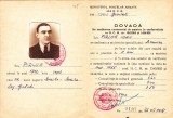 DOVADA DE SUSTINEREA EXAMENULUI DE MAISTRU ARMURIER 1955