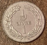 C50 - Moneda foarte veche - Liban - 1 livre - 1980