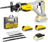 Cumpara ieftin Fierastrau Electric Tip Sabie, 3000 RPM, 20V, Ergonomic, Cu 2 Acumulatori si Panze Incluse, Lemn/Metal - CN